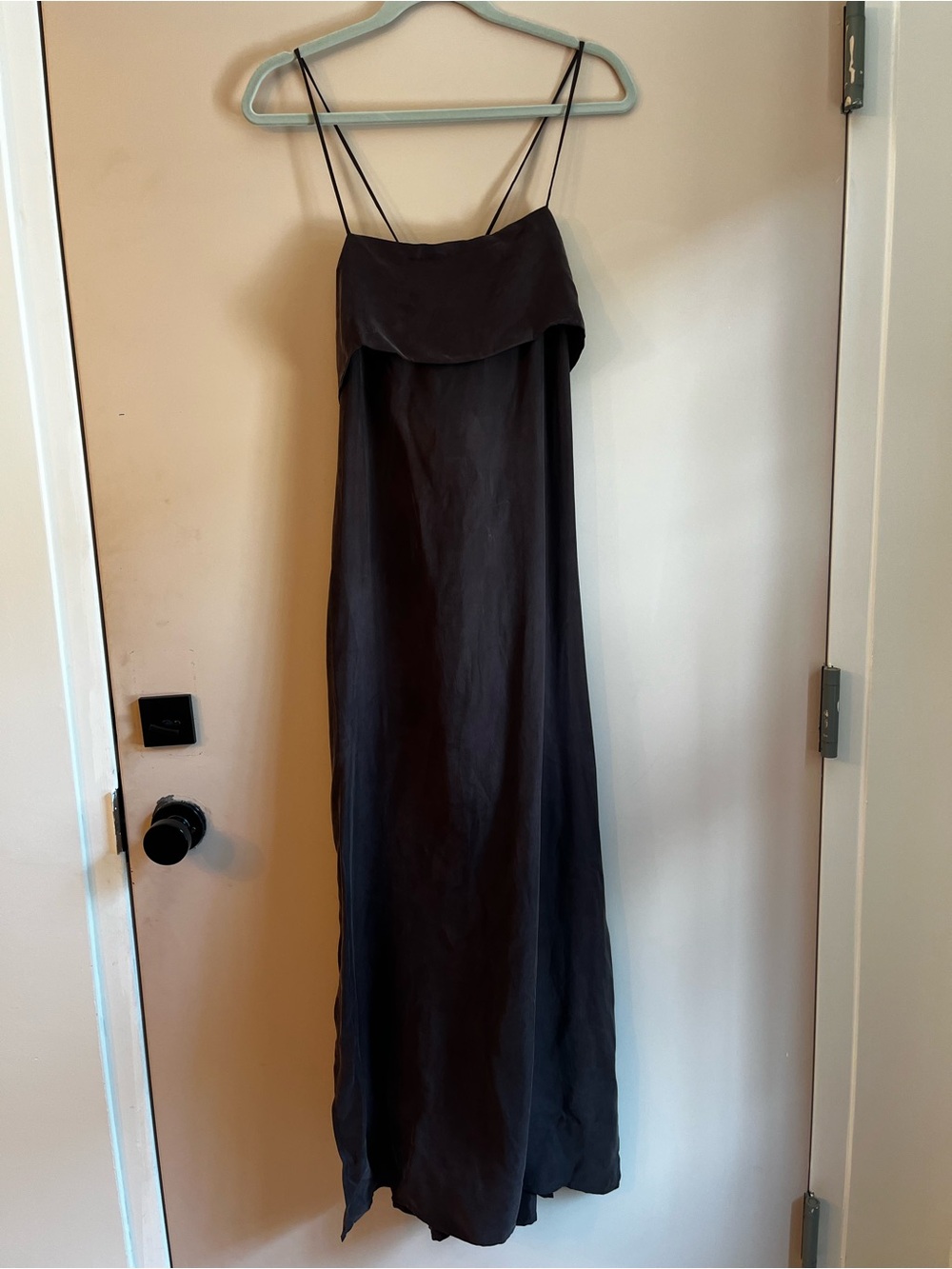 DISSH NWT Ida Plum Choc Cupro Midi Dress - Picture 5 of 6
